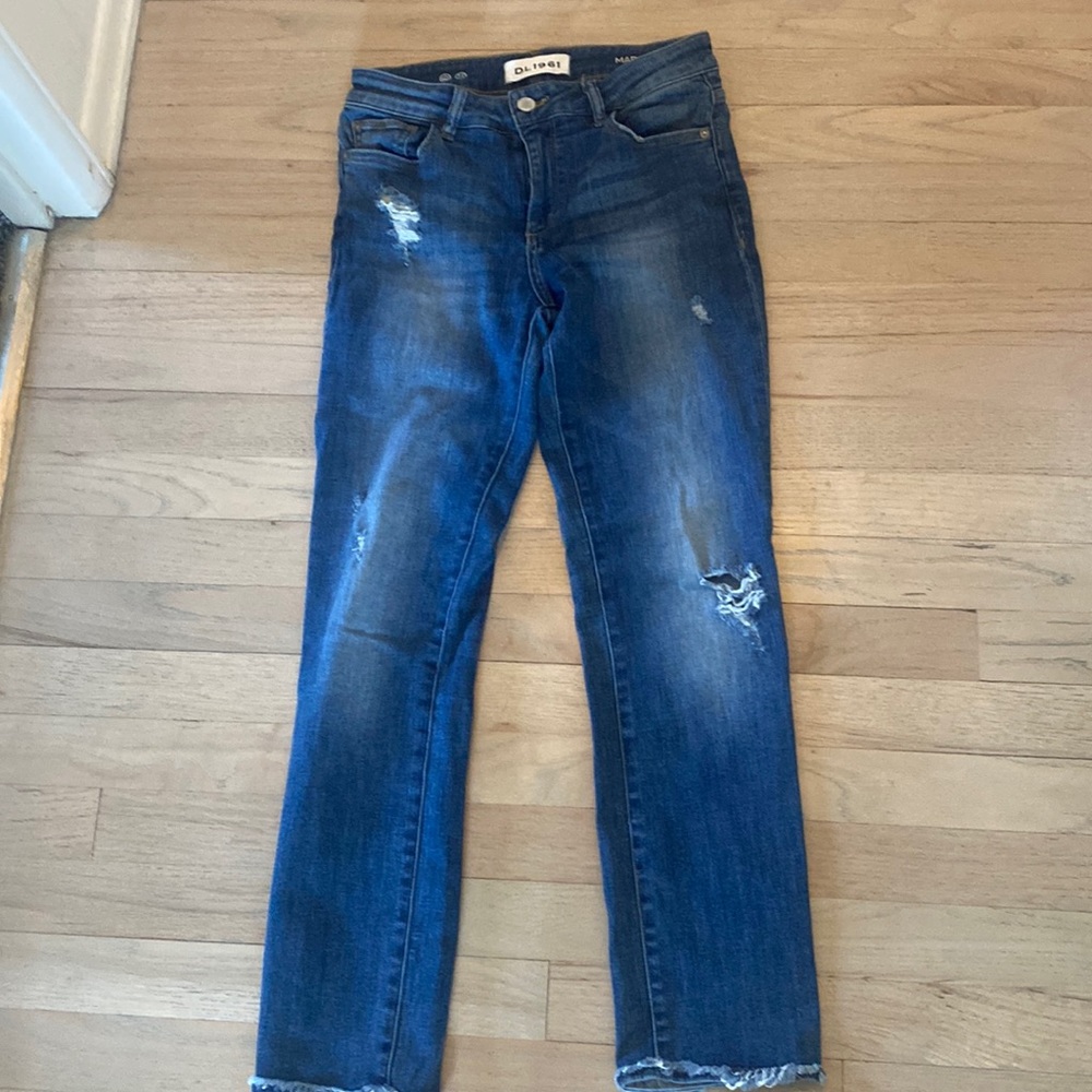 DL1961 Mara Intrasculpt cropped jeans
